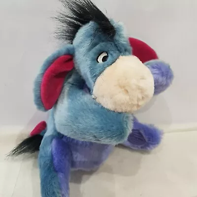 New Pooh - Eeyore From Winnie The Pooh Hand Puppet Soft Toy - Disney Store . • £15.29