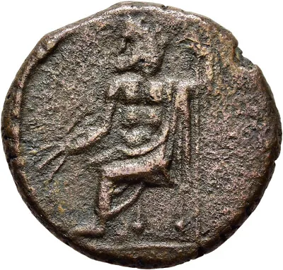 £3.44 • Buy Fitz Crete Koinon Domitian Caesar Zeus Roman Bronze Rrr ±nmb250