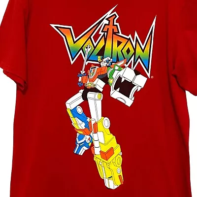 Voltron T-Shirt L Red • $13.50