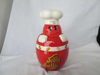 £11.53 • Buy JELLY BELLY Mr Jelly Bean Gourmet Jelly Bean Lidded Jar 2006 Collectible