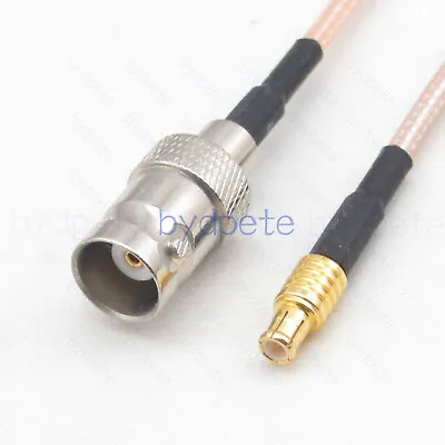 12inch BNC Female Bulkhead Nut To MCX Male Straight RF Pigtail Cable RG316 30cm • $4.80