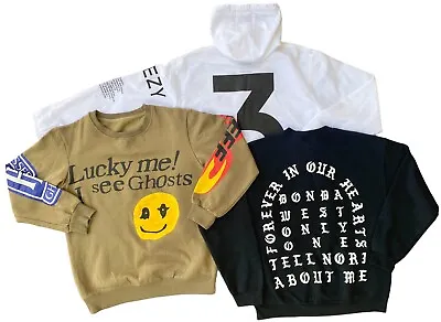 Kanye West Merch Bundle Donda Yeezy Lucky Me I See Ghosts Sweaters • $145