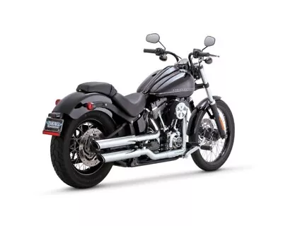 Vance & Hines H-D FXS Softail Blackline Twin Slash Slip-ons 16847 • $219