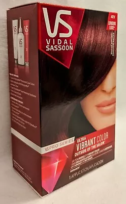 Vidal Sassoon Pro Series Permanent Hair Color 4RV London LUXE MAYFAIR BURGUNDY • $14.80