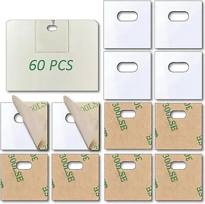60 PCS Vertical Blind Repair Tabs Kit Clear Blind Fixer Tabs Verticle Blinds • $12.11