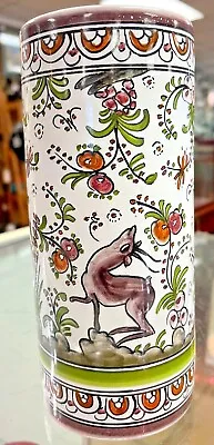 £18 • Buy 1960's Portuguese Pottery Hand Painted Vase