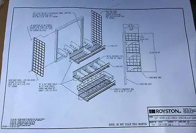 Royston Metal Wire Rack Shelf 24x22 Shelving Display Merchandise • $39.99