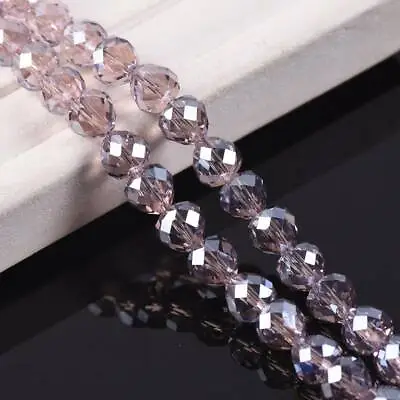 £2.58 • Buy 20pcs 8mm Crystal Glass Faceted Teardrop Ball Loose Craft Beads Jewellery Making