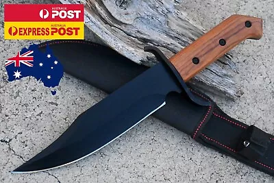 COLUMBIA Large Fixed Blade Hunting Bowie-Camping Knife-tactical-Survival-Bowie • $74.99