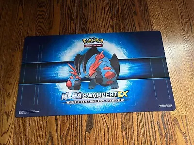 Pokemon Trading Card Game Mega Swampert Ex Gaming Mat  (13.5 X 21.5 Inches) • $10.99