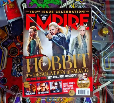 Empire Magazine Australia SEP 2013 Issue 150 - The Hobbit The Crow - WITH POSTER • £7.02
