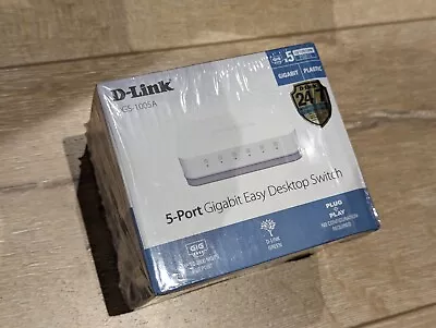 D-Link 5-Port Gigabit Desktop Switch DGS-1005A • $33