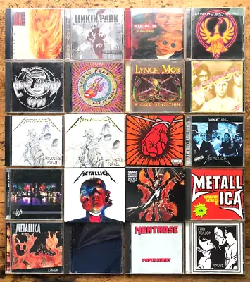 900 CD - 30+ Year One Owner Hard Rock Collection - Make Your Own Bundle - M-R • $10.90