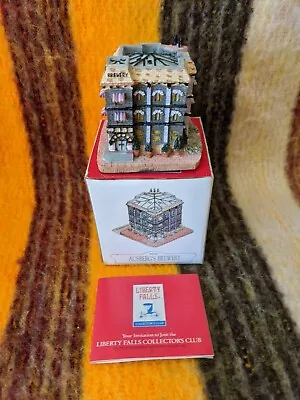 Liberty Falls Collector's Club: Ausberg's Brewery AH80 - House/Village Figurine • £16.09