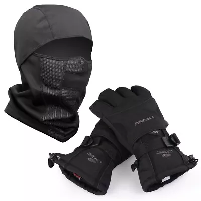 Waterproof Ski Gloves & Winter Warm Snowboard Thermal Mask Motorcycle Snow Men • $35.14