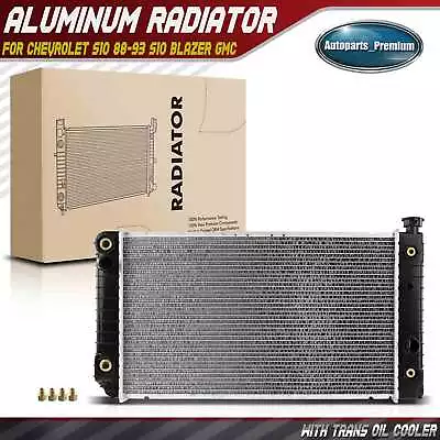 Radiator W/ Trans Oil Cooler For Chevrolet S10 88-93 S10 Blazer GMC S15 Jimmy AT • $109.99