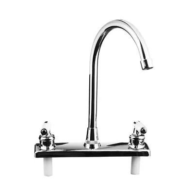 RV / Mobile Home Motor Vehicle Kitchen Sink Faucet - Chrome  Plastic • $26.49