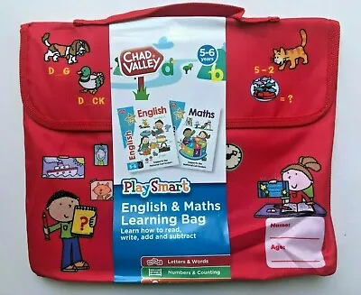 Chad Valley My Learning Bag English & Maths Workbooks Kids Age 5-6 Years KS1 • £7.99