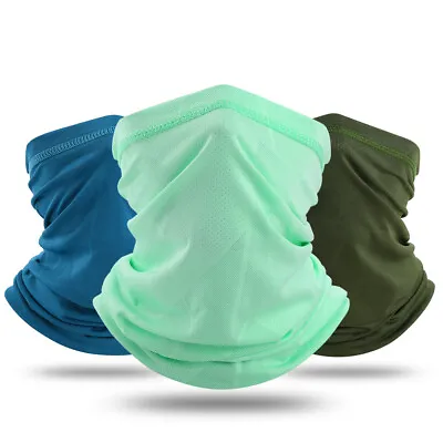 Balaclava Neck Gaiter UV Protection Shield Breathable Face Mask Scarf Bandana US • $3.99