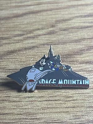 Vintage Disney World - Space Mountain Mickey - Disney Hat Lapel Pin • $20