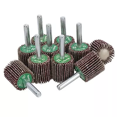 £8.93 • Buy 40 Grit 25mm Flap Wheel Disc Abrasive Sanding Pads For Drills 6mm Shank