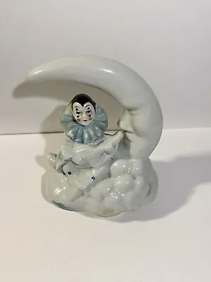 Vintage Moon Music Box Emson Taiwan Porcelain Working Condition • $22.99