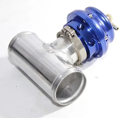 BLUE UNIVERSAL 50MM EMUSA Blow Off Valve+2.5  Adapter Fits Toyota Honda Acura • $65