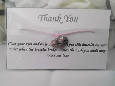 £1 • Buy 1 X Wish Bracelet Wedding Favour, Birthday, Best Friends And More