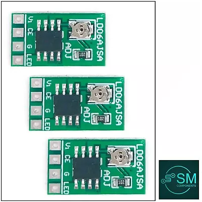 3 X LED Driver 30-1500mA Constant Current DC3.3 3.7V 5V Adjustable Module PWM • $9.80