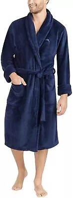 Tommy Bahama Men's Plush Robe With Pockets Navy • $35.99