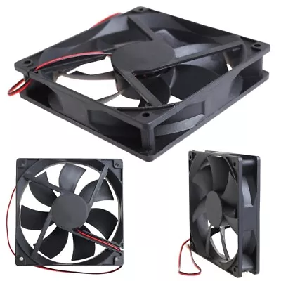 12V DC Brushless High Speed Cooling Fan 12x12x2.5cm 2Pin 2wire Connector Cooler • $9.23