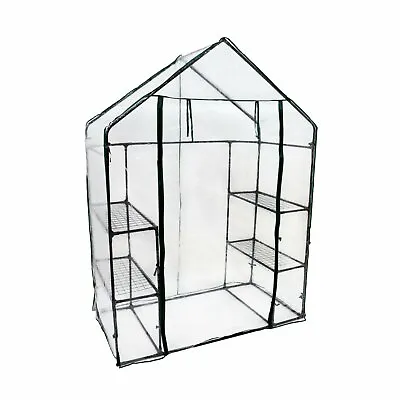 £16.99 • Buy Replacement Spare PVC Cover For 3-Tier 4 Shelf Mini Walk-in Garden Greenhouse
