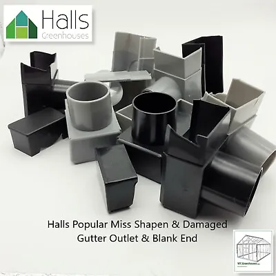 £12.82 • Buy Greenhouse Spare Parts Halls Popular Miss Shapen & Damaged Outlet With Blank End
