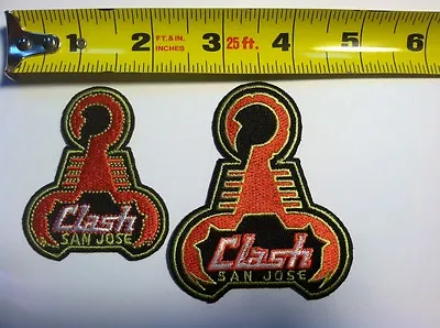 San Jose Clash Patch MLS Soccer Patch Clash Iron On Backing San Jose Patch 2 Pcs • $8.95