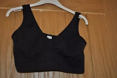 WOMENS GIRLS SEAMLESS SPORTS BRA Comfy Shapewear Sports Stretch Crop Top • £3.50