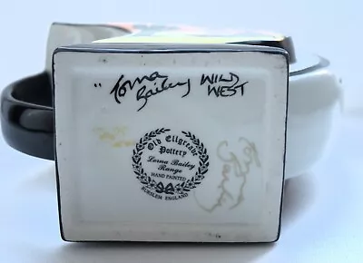 Super Rare GOLD Lorna Bailey Signature – ‘WILD WEST’ Vase • £345