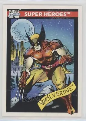 1991 Impel Marvel Universe Series II Toy Biz Wolverine Kn8 • $5.14