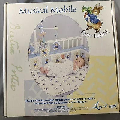 Luv N' Care Peter Rabbit Musical Mobile • $14.99