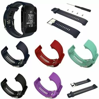 For Garmin Forerunner 35 GPS Watch Silicone Watch Band Wrist Strap With Tool IP • $17.77