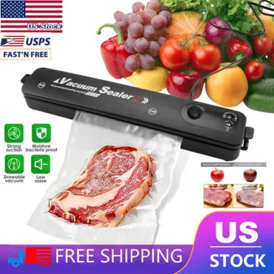 $8.95 • Buy Vacuum Sealer Machine Food Preservation Storage Saver Automatic With Seal Bag US