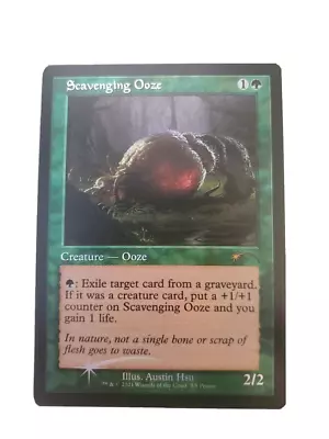 1x Scavenging Ooze Retro Frame FOIL Promo Love Your LGS MTG NM • $1.33