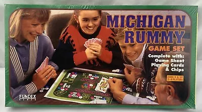 1994 Michigan Rummy Game By Fundex Brand New Sealed FREE SHIPPING • $49.99
