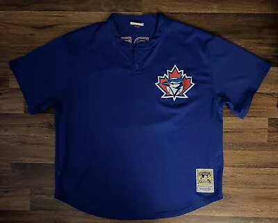 Mitchell And Ness Toronto Blue Jays Joe Carter Jersey (Size 52-XXL) • $80