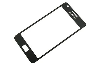 £11.39 • Buy For Samsung Galaxy S2 Front Outer Glass Screen Lens Black Galaxy S II Plus 