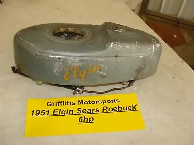 1951 ELGIN Outboard Motor 571-58641 Sears 6hp Gas Fuel Tank W Cap Line • $88
