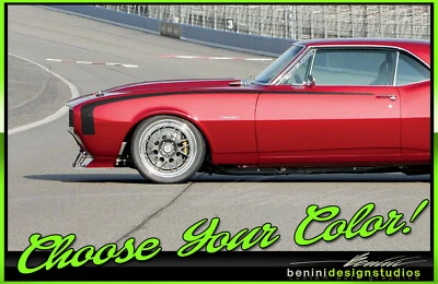 $49.99 • Buy  Hockey Style Stripe Vinyl Graphics - Fits 1967-1968 Chevy Camaro SS RS Z28