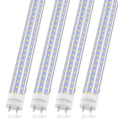 4FT LED Tube Light Bulbs T8 4 FT 60W G13 Bi-Pin LED Shop Light Bulb 6500K 7200lm • $94.93