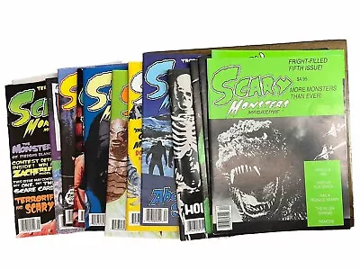 Scary Monsters Magazine Lot Of 15 Godzilla Munsters And More Horror History • $100