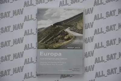 £32.39 • Buy Audi RNS-E Navigation Plus DVD 2014 Central West East Europe A3 A4 Sat Nav 2DVD