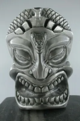  Maori Tiki Mask Polynesian   Ratrod Hotrod Car Hood Ornament  • $70